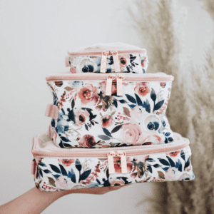 1971361237 Blush Floral Pack Like a Boss™ Diaper Bag Packing Cubes 2024