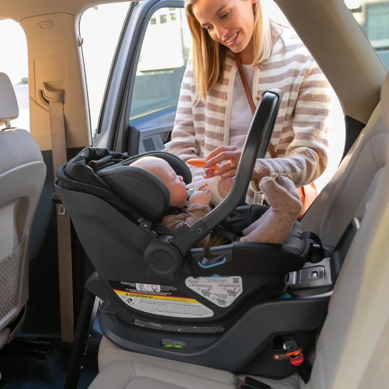 1001 ARI JKE 2 Lifestyle Uppababy Aria Infant Car Seat 2024